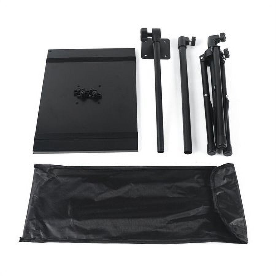 Adjustable Height Laptop Projector Tripod Stand Table Floor Bracket With Tray