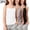 Gray, variant on Cami Tops for Kids Girls 3 Pack Sleeveless Cotton Undershirts Square Neck Summer Trendy Casual Undershirts White Size 7/8