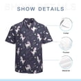 thumbnail image 7 of High Quality Hawaiian Shirts for Men Short Sleeve Aloha Beach Shirt Floral Summer Casual Button Down Shirts Blouses PIWX4N, 7 of 7