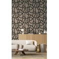 thumbnail image 2 of Brushstroke Swirl Geometric Wallpaper R8265, 2 of 3