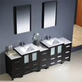 thumbnail image 3 of Fresca FVN62-72-UNS Espresso Torino 84" Free Standing Double Vanity Set, 3 of 5