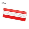 thumbnail image 3 of Uxcell 2Pack 100x42mm Acrylic Hinges Self Adhesive Clear Continuous Piano Folding Hinge, 3 of 6