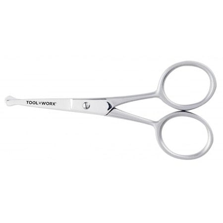 Toolworx Nose Hair Scissors Walmart Com