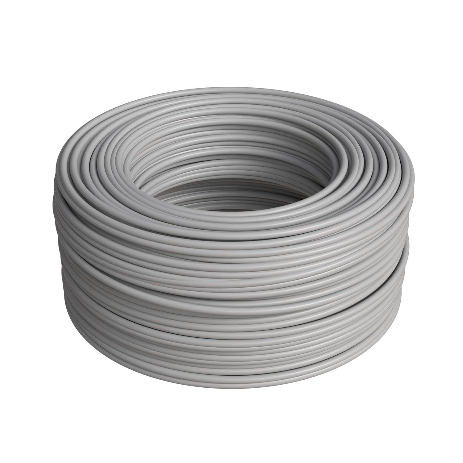 500ft Cat5e Solid 24AWG Ethernet Network Cable – UTP Unshielded Bulk LAN Copper Clad Aluminum Wire Pull Box for Internet, Router, Switch, PC, Gray
