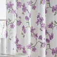 thumbnail image 4 of THD Jayde Floral Decorative Textured Light Filtering Grommet Panels - Set of 2, 4 of 24