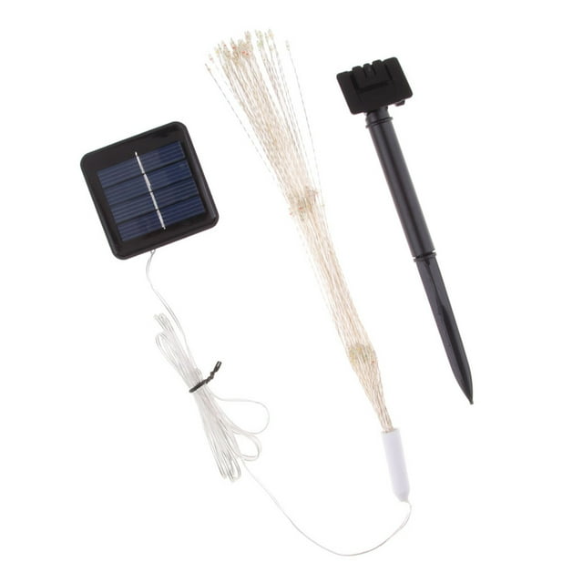Luces de Hadas LED con Control Remoto Luces de Hadas Navideñas para Exteriores, Apariencia Explosivas, Blanco Cálido / de Colores, 100 LED / - 12 Sunnimix Luces de fuegos artificiales de modelado de bricolaje