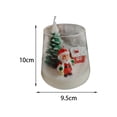 thumbnail image 5 of Vela Navideña adorno de Mesa para Estante para cena decoración del hogar Papá Noel perfecl, 5 of 5