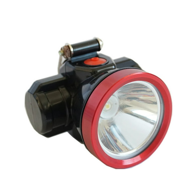 LED Rechargeable Safety Cap Miner's Lamp Strong Light Explosion-Proof Head  Lamp for Night Outdoor Activities 