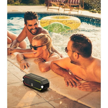 Altec Lansing - HydraJolt Everything Proof Speaker - Black