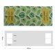 thumbnail image 2 of Lavadora Cubierta Bolsillo de almacenamiento Caddy Refrigerador Cubierta a prueba de polvo Decorativa Estilo H, 2 of 8