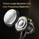 thumbnail image 3 of Bass Earbuds 3.5mm Plug In Ear Auricular para Samsung Xiaomi Huawei (Negro), 3 of 7