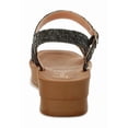 thumbnail image 2 of London Rag Sephone Woven Square Toe Womens Wedges, 2 of 9