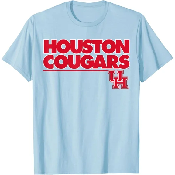 University Of Houston | Houston Blue Collection Block Logo T-Shirt Unisex S-5XL Hot Trending Shirt, Vintage Birthday Gift