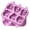 Purple, variant on Silicone Ice Pop Molds with Sticks, Reusable Popsicle Maker for Homemade Treats, Easy Fill & Clean, Dishwasher Safe, Perfect for Fruit Juice, Yogurt, and Summer Parties, 15x12cm