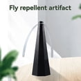 thumbnail image 2 of Ventiladores USB Portátiles para Mesa con Aspas Holográficas para Ahuyentar Moscas, Avispas y Abejas, Ventilador para Picnic Al Aire Libre, 1 Unidad, 2 of 5