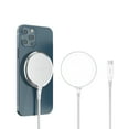 thumbnail image 3 of onn Braided Cable iPhone 13 Pro Max Qi-Compatible Devices Charging Station, 1 Pack, 3 of 6