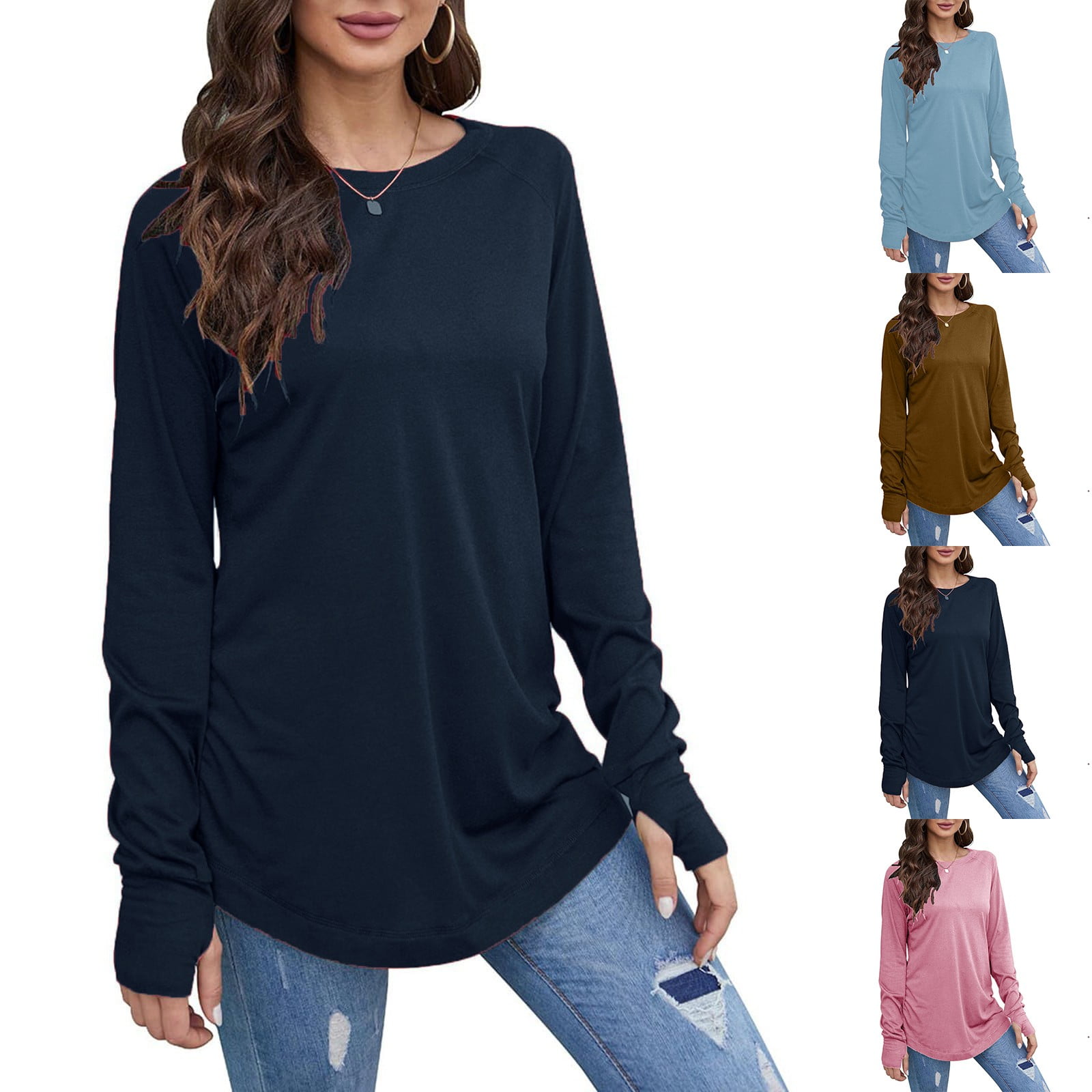 Other Stories Long Sleeve Scoop Neck Top In White | ASOS
