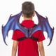 thumbnail image 3 of Accesorios de ala de dragón, ala decorativa para disfraz de Mardi Gras, Cosplay, para Halloween, azul y morado, 3 of 9