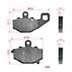 thumbnail image 5 of Pastillas De Freno Traseras Para Motocicleta Z 1000 2014 636 2007-2012, 5 of 8