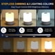 thumbnail image 4 of Lámpara de Noche Táctil, Lámpara de Noche Regulable, Protección Ocular, Lámpara de Mesa LED, Lámpara Dormitorio y Hogar., 4 of 5