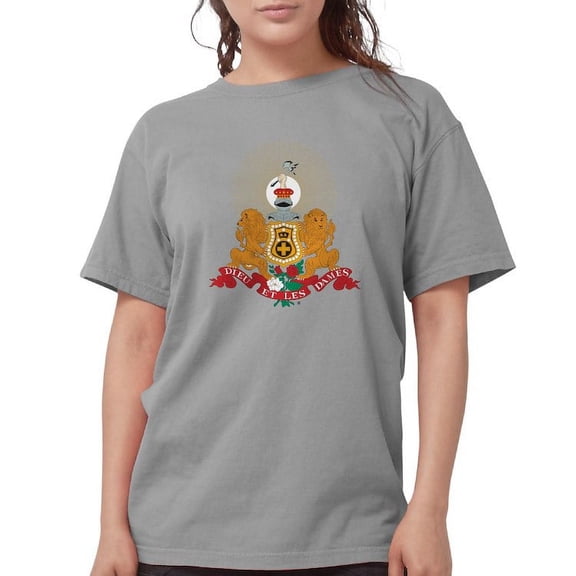 CafePress - Kappa Alpha Order Coat Of Arms T Shirt - Womens Comfort Colors® Shirt