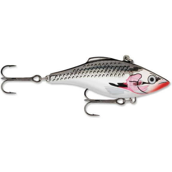 Rapala RNR08S Rattlin' Rapala Size 08 Silver Fishing Hard Bait
