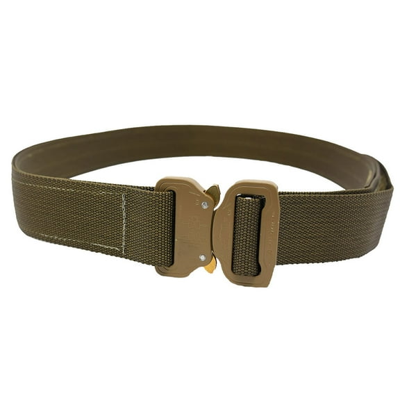 ELITE SURVIVAL SYSTEMS CO  Shooters Belt with Cobra Buckle, Color: Coyote, Size: S (CSB-T-SM)