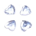thumbnail image 2 of 500 piezas de confeti transparente en forma de corazones de 8 mm para decoración de mesas en bodas y fiestas - Transparente, 2 of 9