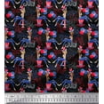 thumbnail image 1 of Soimoi Poly Georgette Fabric Women,Balloon & Firecrackers Party Print Fabric by Yard 42 Inch Wide, 1 of 1