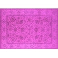 thumbnail image 1 of Ahgly Company Indoor Rectangle Oriental Pink Traditional Area Rugs, 6' x 9', 1 of 4