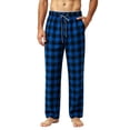 thumbnail image 4 of Xcmzpl Men's Soft Buffalo Plaid Pajama Lounge Sleep Pants Lightweight Sleepwear Elastic Waist Baggy Night Bottoms with Pocket S-3XL, 4 of 6
