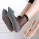Fashion Womens Ultra-thin Elastic Silky Short Silk Casual Summer Ankle Socks – image 4 sur 5