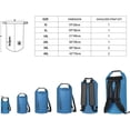 thumbnail image 2 of Dry Bag Waterproof, 2L/5L/10L/20L/30L/40L Floating and Lightweight Bags for Kayaking, Boating, Fishing, Swimming and Camping with Waterproof Phone Case, 2 of 5