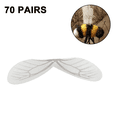 thumbnail image 2 of 70 pares de dijes de alas de libélula, dijes de alas de mariposa artificiales, dijes de pendientes de alas artesanales para mujeres, pendientes, colgantes, joyería, 2 of 8