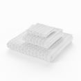thumbnail image 7 of Beautiful by Drew Barrymore 6-Piece Dot Bath Towel Set, Soft 100% Cotton, Off White, 7 of 7