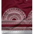 thumbnail image 2 of Soimoi Polyester Crepe Fabric Floral & Semi Mandala Panel Fabric Prints by Yard 42 Inch Wide, 2 of 3