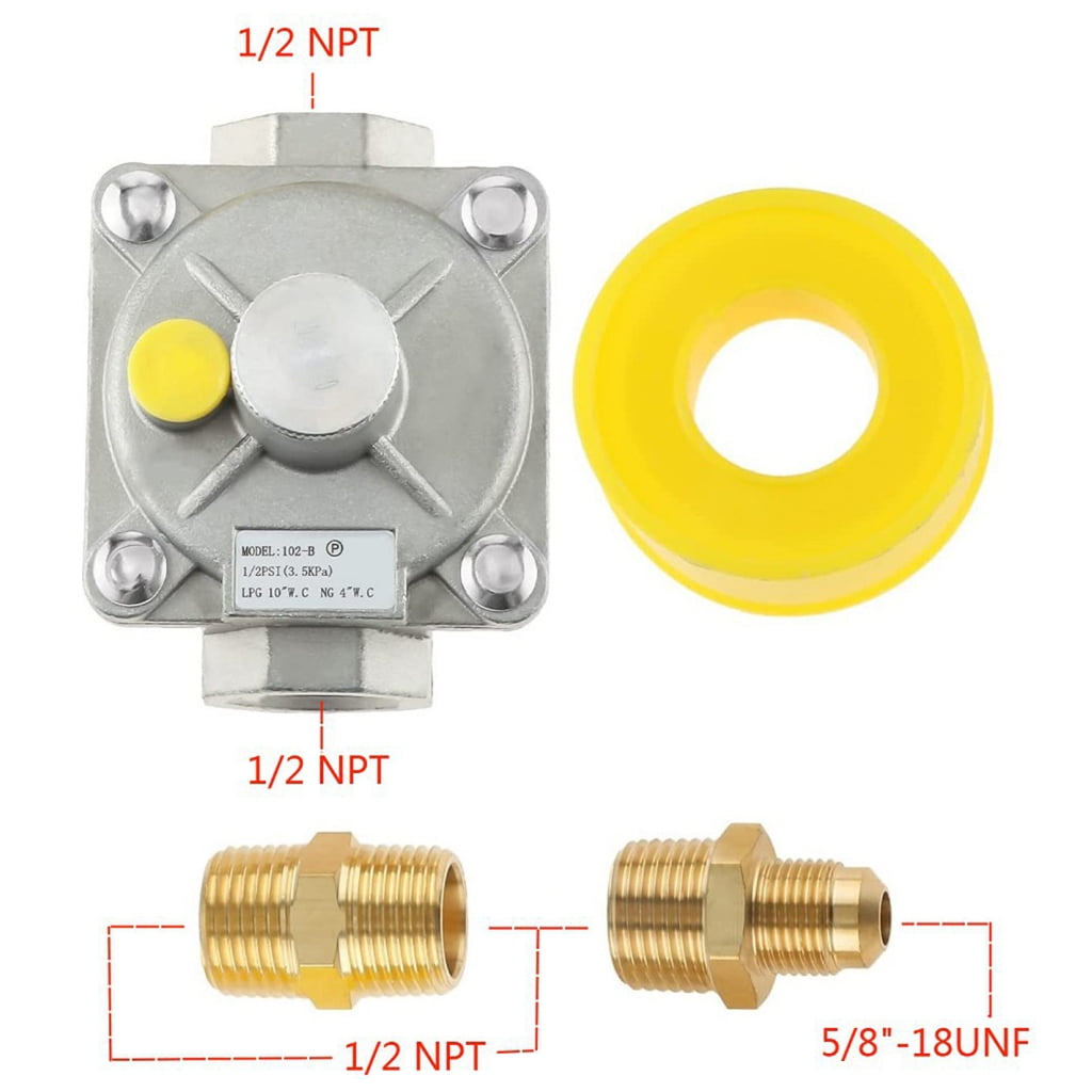 Gases Pressure Regulator Valves Explosions Proof Valves Easy Install Gases Flow Control Valves Pressure Reducing Valves