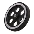 thumbnail image 3 of 2pcs 200X6mm Industrial Aluminum Rubber Measuring Rotary Encoder Meter Wheel, 3 of 6