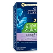 Mommys Bliss Gripe Water Liquid Dietary Supplement Nighttime 1 Month+ -- 4 Fl Oz