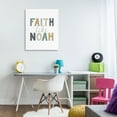 thumbnail image 3 of Stupell Industries Faith Like Noah Religious Painting Gallery Wrapped Canvas Art Print Wall Art, 30 x 40, 3 of 8