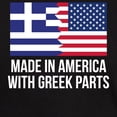 thumbnail image 3 of CafePress - Made In America With Greek Parts T Shirt - Men's Classic Graphic Cotton T-Shirt, 3 of 4