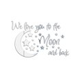 thumbnail image 3 of Acrylic Mirror Wall Stickers English Letter Star Combination Acrylic Mirror Sticker Three-Dimensional, 3 of 9