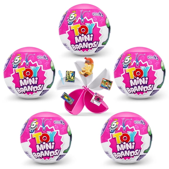 Mini Marcas Juguete 5 Paquetes Serie 2 Ola 2 Coleccionables