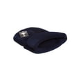 thumbnail image 2 of NEW CUFF NAVY BLUE Beanie Visor Skull Cap HAT, 2 of 2