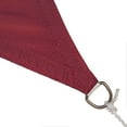thumbnail image 3 of ALEKO Waterproof Sun Shade Sail - Square - 12 x 12 Feet - Burgundy, 3 of 4