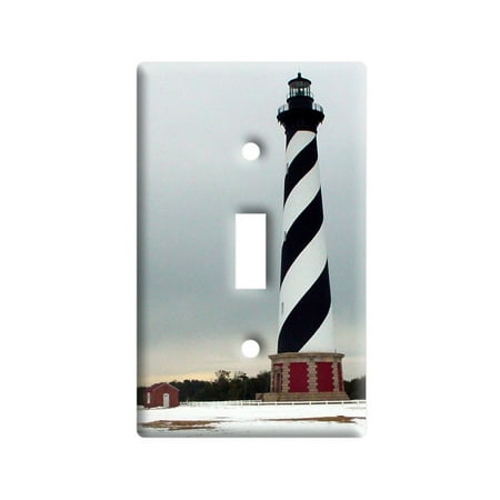 Lighthouse Light Switch Covers - Cape Hatteras Lighthouse Light House Light Switch Plate Cover