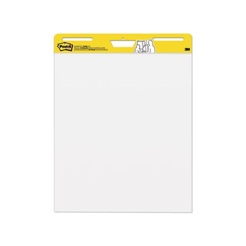 SelfStick Easel Pads 25 x 30, White, 30 Sheets, 2/Carton