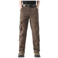 thumbnail image 1 of Zmoon Men's Straight Outdoor Casual Pants Multi-Pocket Loose Work Pants, 1 of 6