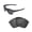 Black, variant on Walleva Transition/Photochromic Polarized Replacement Lenses for Oakley Thinlink Sunglasses