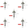 thumbnail image 5 of Electroplated Diamond Cone Chamfer Grinding Head Stone Glass Chamfering 50Mm, 5 of 8